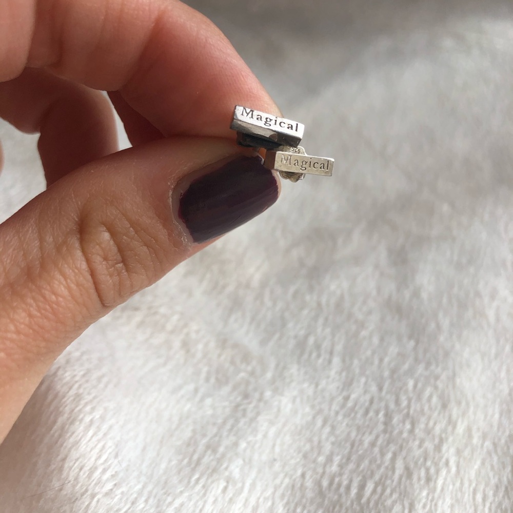 Magical post earrings